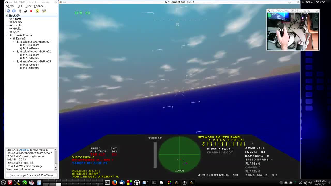 01 Linux Air Combat Basic Flight Training