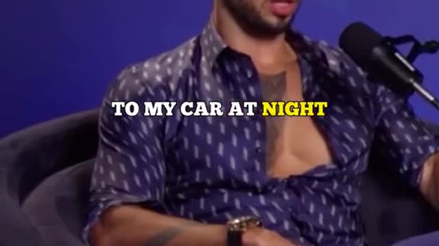 Andrew Tate was been STABED from behind! (The real Video)
