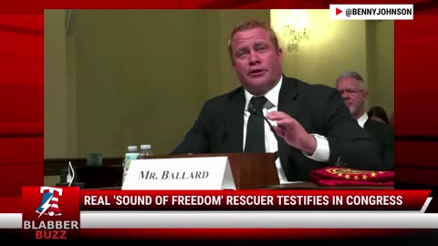 Real 'Sound Of Freedom' Rescuer Testifies In Congress