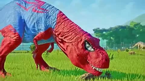 SPIDERMAN VS CARNAGE, HULK, BATMAN, JOKER, THE FLASH The Epic Super Hero Dino Fight of the Century