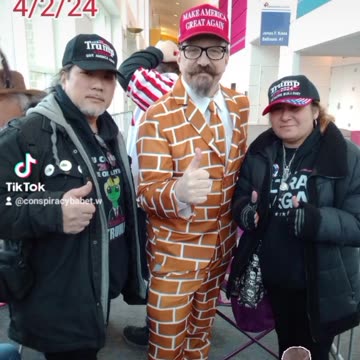 AT TRUMP RALLY GREEN BAY WI 4/2/24