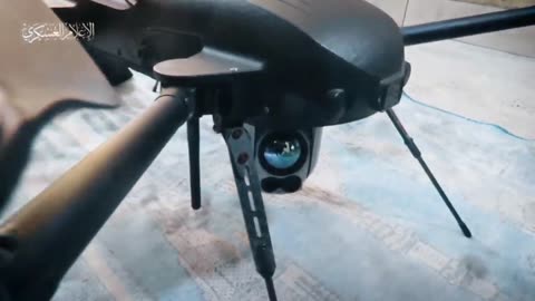 A FLYING Magni-X military drone was seized