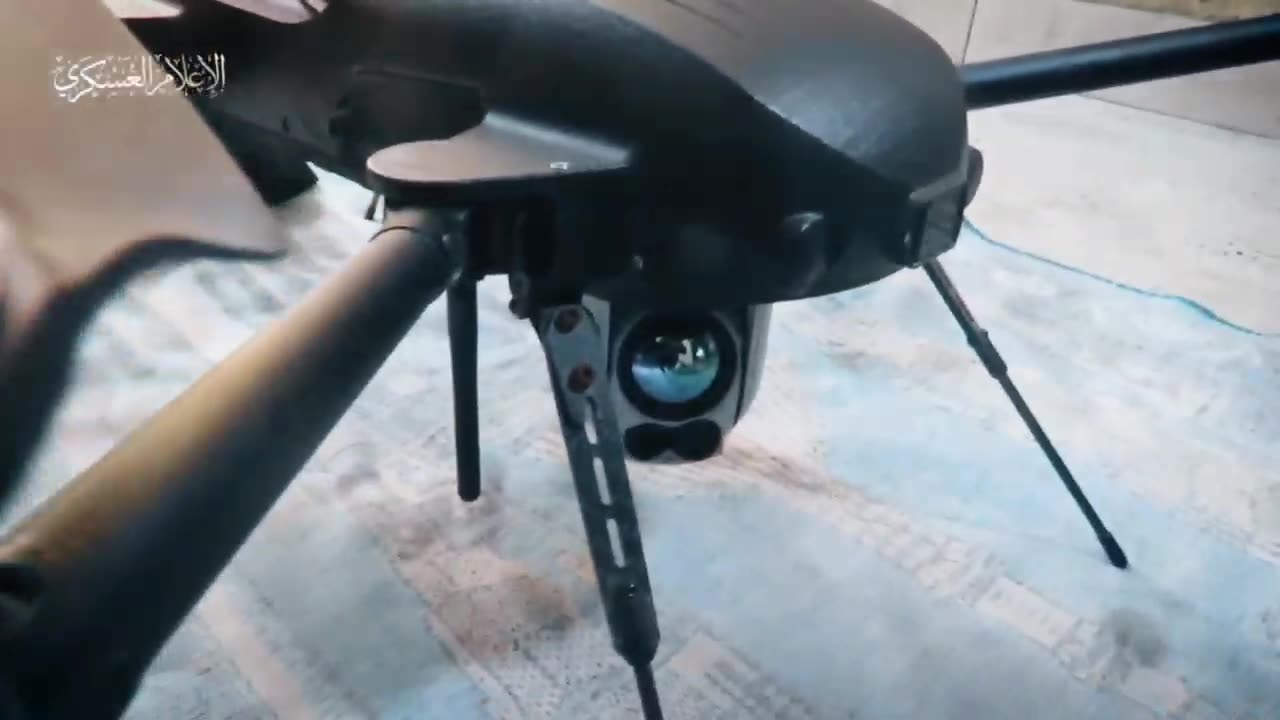 A FLYING Magni-X military drone was seized