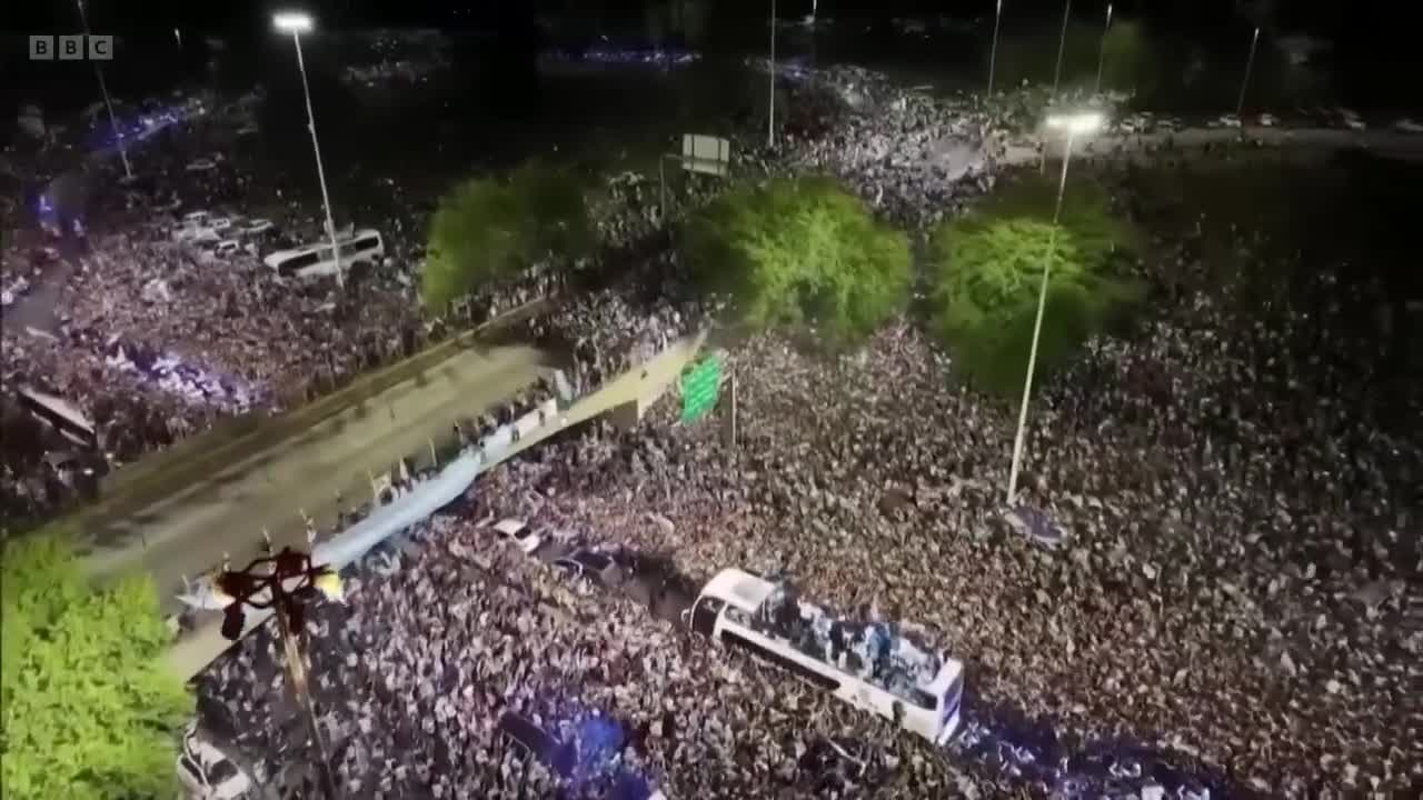 The welcome of Argentina player the world winners in 2022