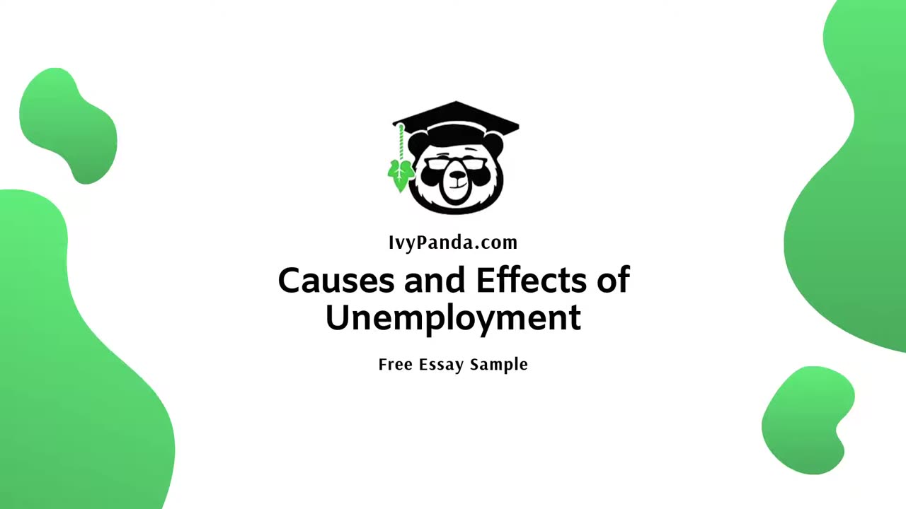 Causes and Effects of Unemployment | Free Essay Sample