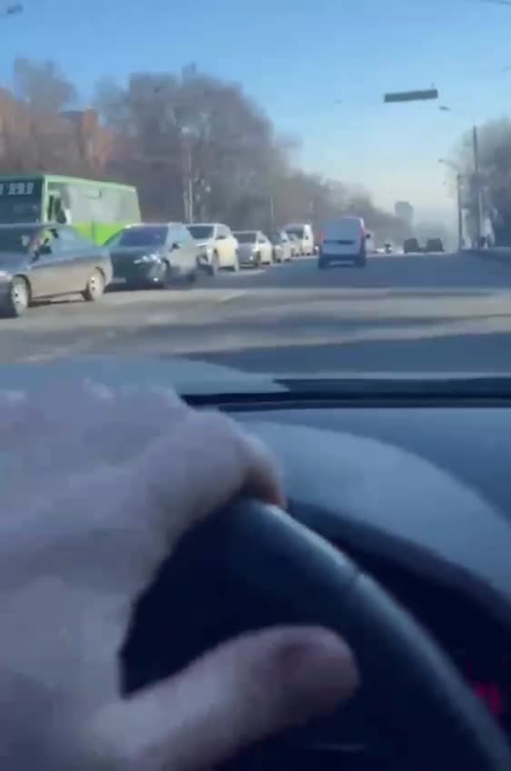 Video of a local resident from Kharkov