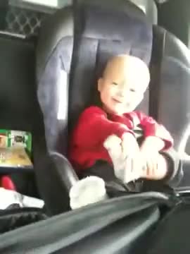 Baby Boy Blowing First Kisses to Mommy