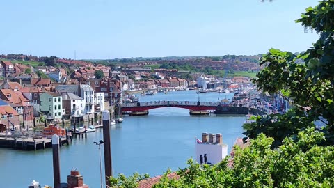 Sunny Whitby Yorkshire England UK