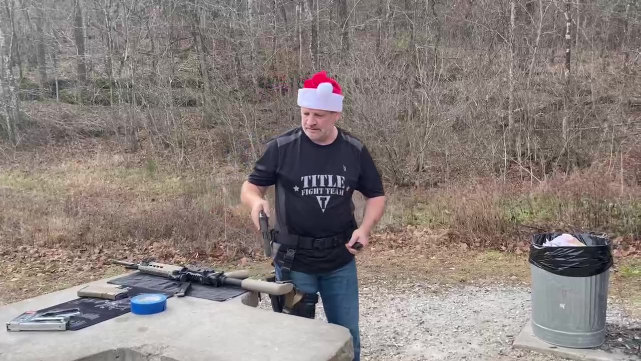 Fun Shooting on Christmas Day