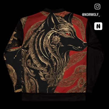 The butterfly noir Wolf