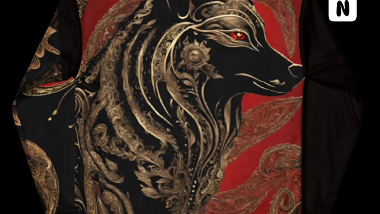 The butterfly noir Wolf