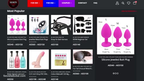 SecretsDubai - Your Partner For Sensual Delights In Dubai