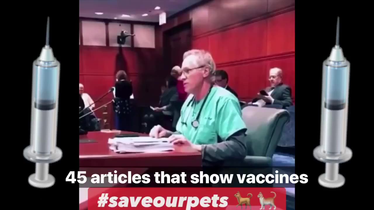 🐈 🐕 VETERINARIAN TESTIMONY..... YOUR PETS ARE DYING FROM VACCINES 💉 😢😡