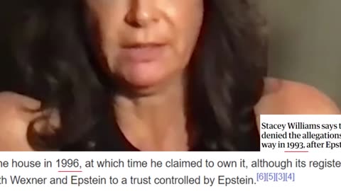 Trump Epstein Accuser gets timeline wrong