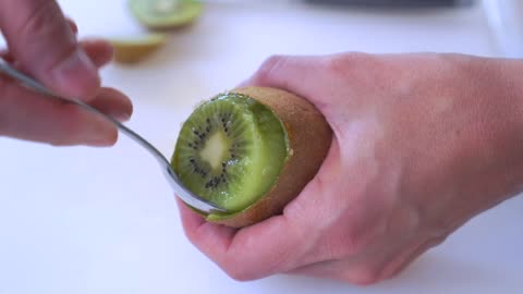 How to Cut a Kiwi - 3 Easy Ways!