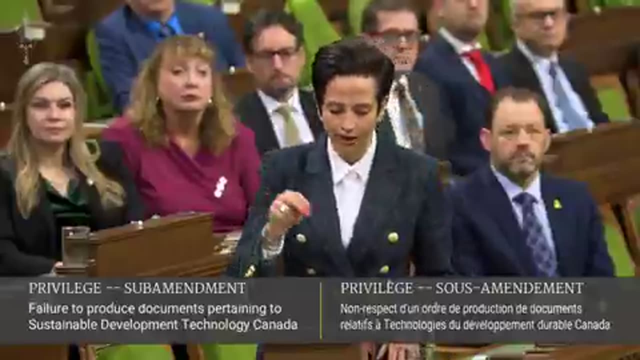 💥🔥💥 Conservative MP MelissaLantsman made the most chill inducing speech in Canadian parliament.