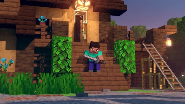 RISE OF THE PILLAGERS - Alex and Steve Adventures (Minecraft Animation Movie)2