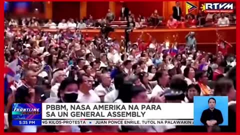 PBBM, nasa Amerika napara sa UN GeneralAssembly