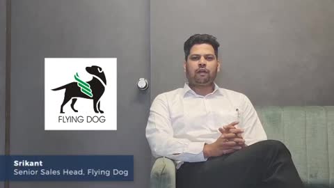 Flying Dog at 12th India International Pet Trade Fair (IIPTF) 2022