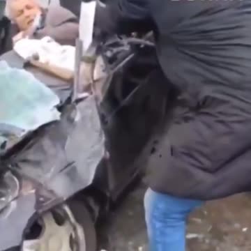 WATCH: Woman Ran Over by a Russian Tank Miraculously Survives!