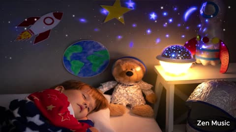 Sleep Instantly Within 3 Minutes ♥ Sleep Music for Babies ♫ Mozart Brahms Lullaby