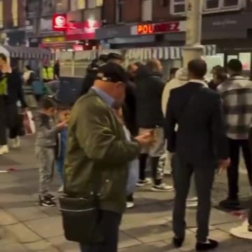Ireland on Saturday night. Immigration is destroying this country.