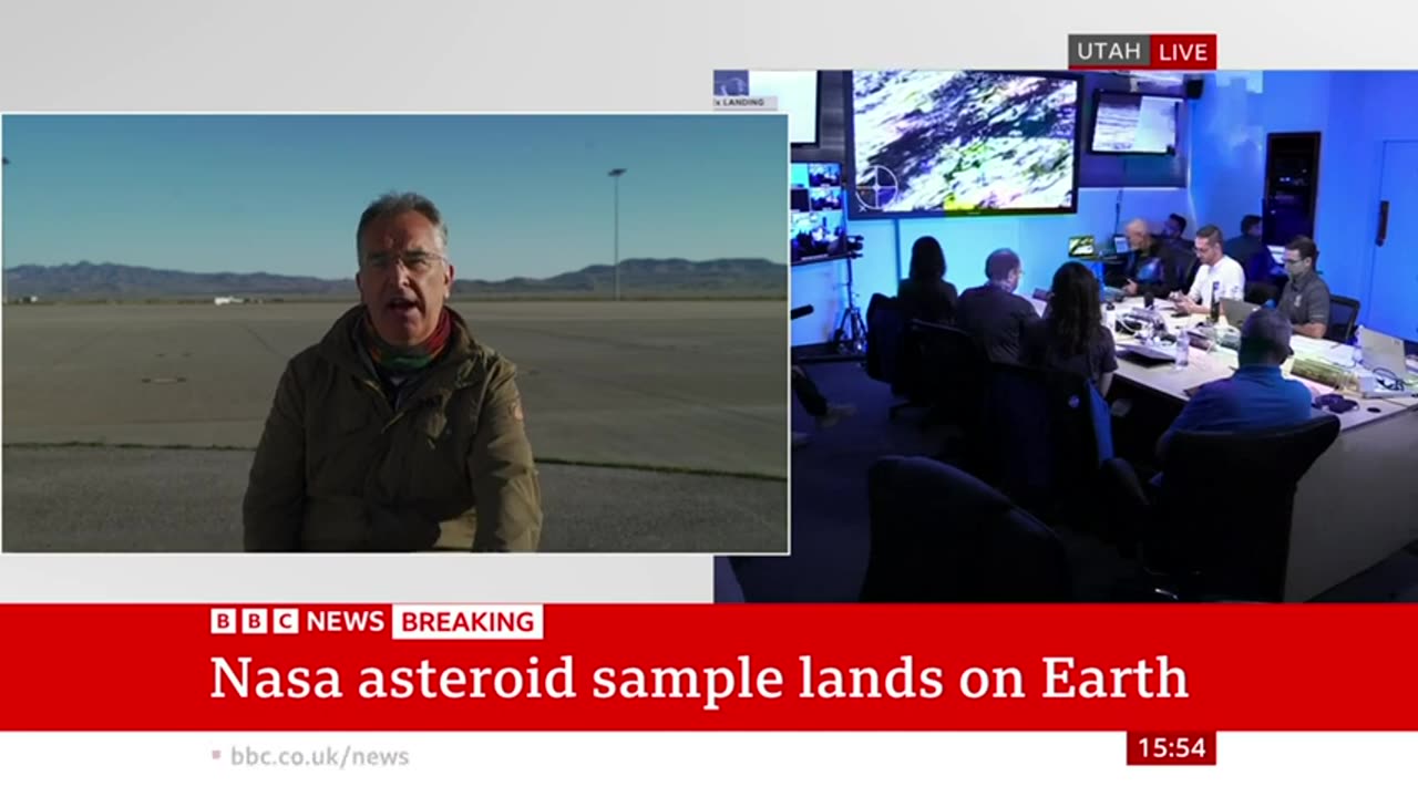 Sample of Solar System_s most dangerous asteroid lands on Earth – BBC News