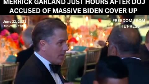 WHY IS HUNTER AT A STATE DINNER W? GARLAND?!?