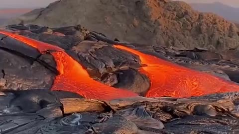 Volcano in Ethiopia 😊😊