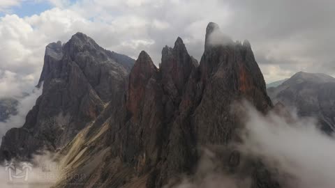 ALPS & DOLOMITES (Drone + Timelapse) Heavenly Nature Relaxation