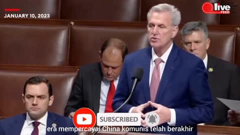 'Era mempercayai China komunis telah berakhir' :Ketua DPR AS Kevin McCarthy