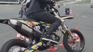 KTM 450 Supermoto Vs. Kawasaki Ninja #shorts
