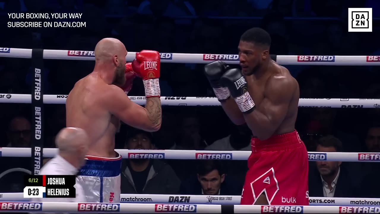 Anthony Joshua vs. Robert Helenius Fight Highlights