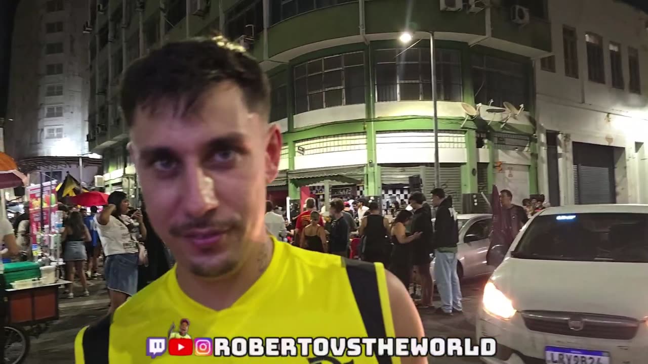 Roberto Vs The World on the streets in Brazil