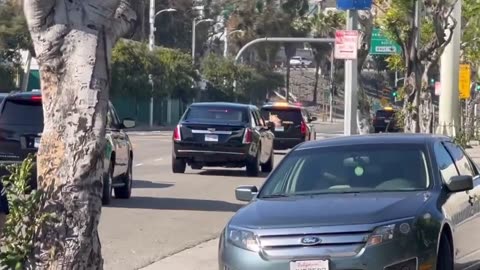 Biden has arrived in DTLA.