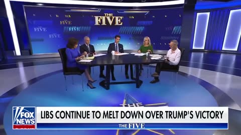 Gutfeld reacts to how his late-night rivals are handling Trump's win