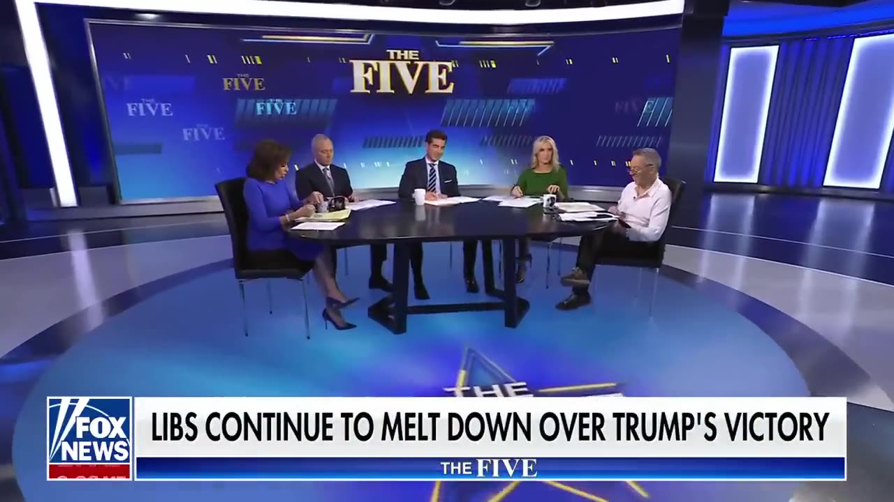 Gutfeld reacts to how his late-night rivals are handling Trump's win