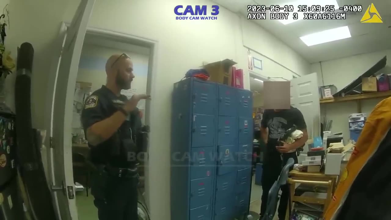 Thrift Store Shoplifter Meets No-Nonsense Cop