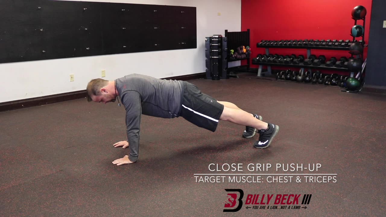 Close Grip Push Up