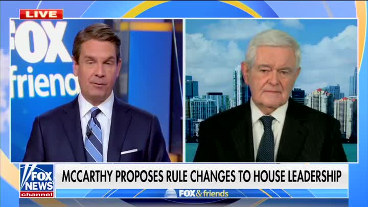 Newt Gingrich Says House GOP Members Opposing McCarthy Have A 'Psychological Problem'