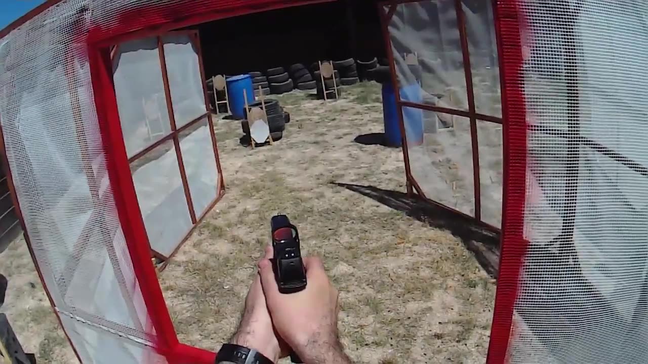 IPSC handgun medium stage, all mini IPSC targets! July'24