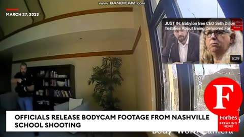 GRAPHIC WARNING: Officials Release Bodycam Footage From Nashville Elementary School Shooting