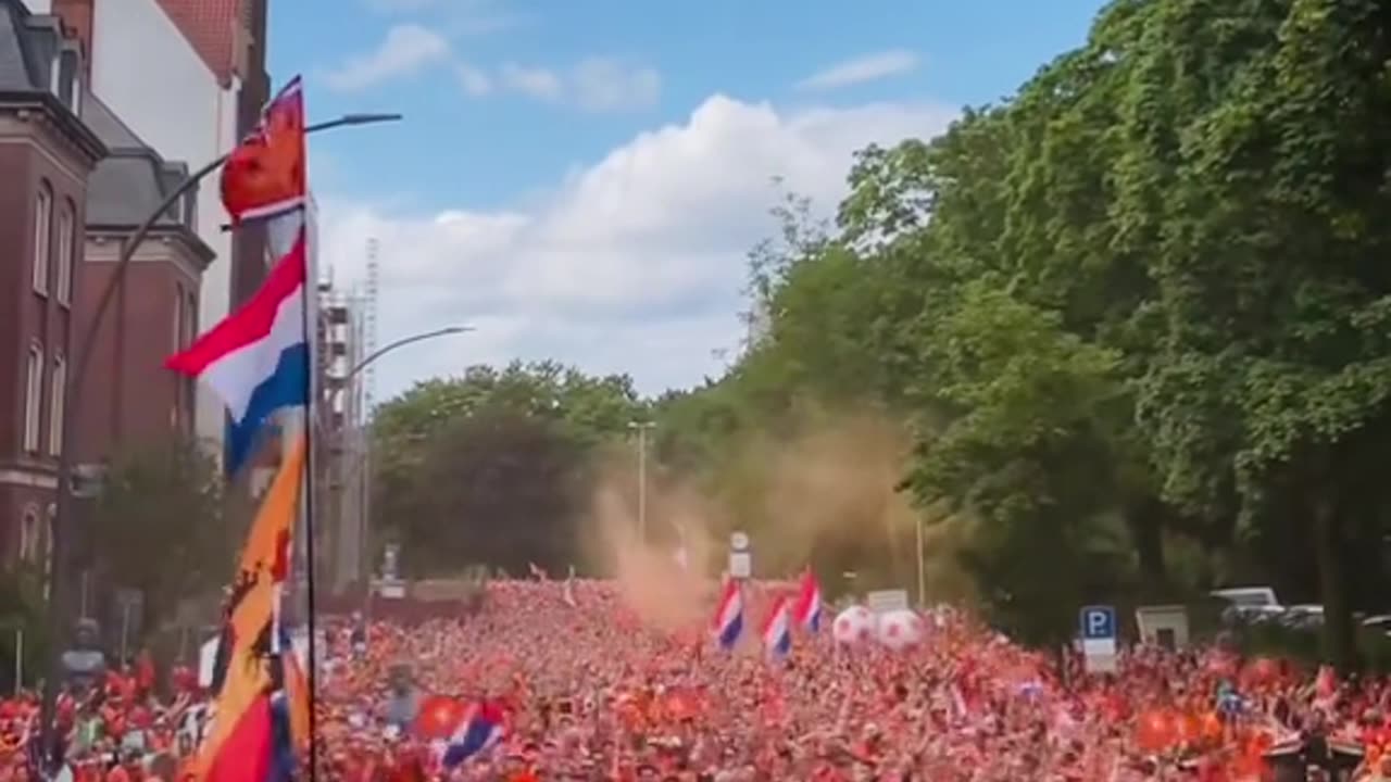 Netherland supporters at EURO 2024