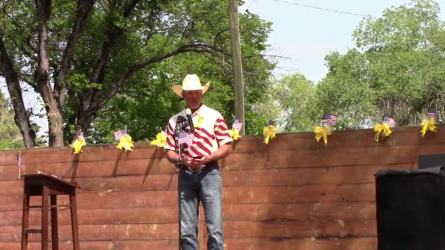 WY-GOP Chairman at WY Freedom Fest...