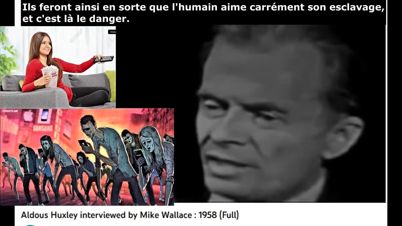 (En, Fra) Aldous HUXLEY 1958 about the future _ Parle du futur