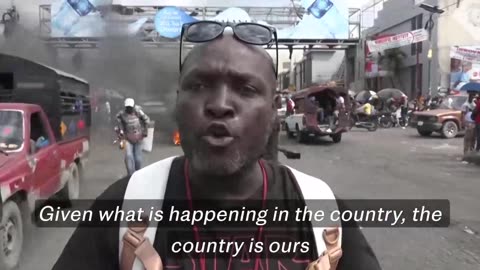 RAW VIDEO FROM STREETS OF HAITI !