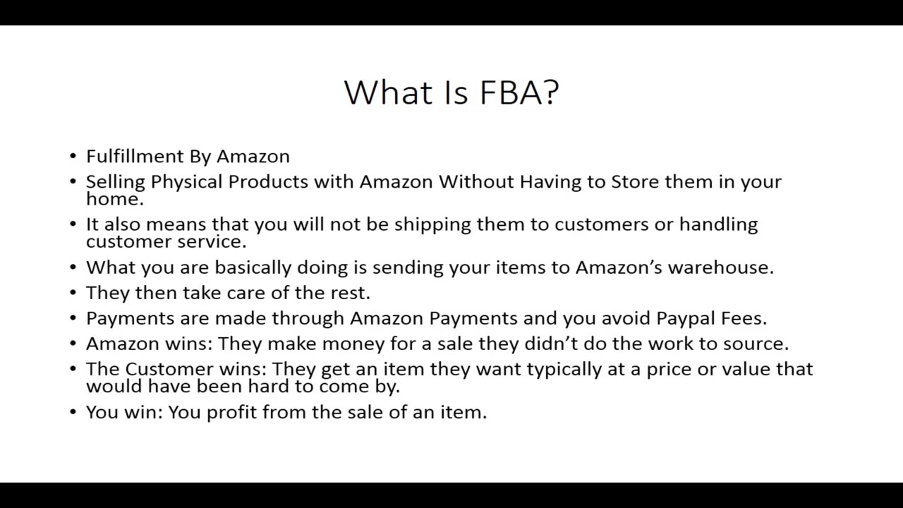 What Is FBA