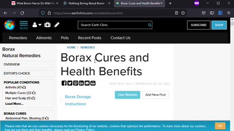Treating Erectile Dysfunction with Sodium Borate