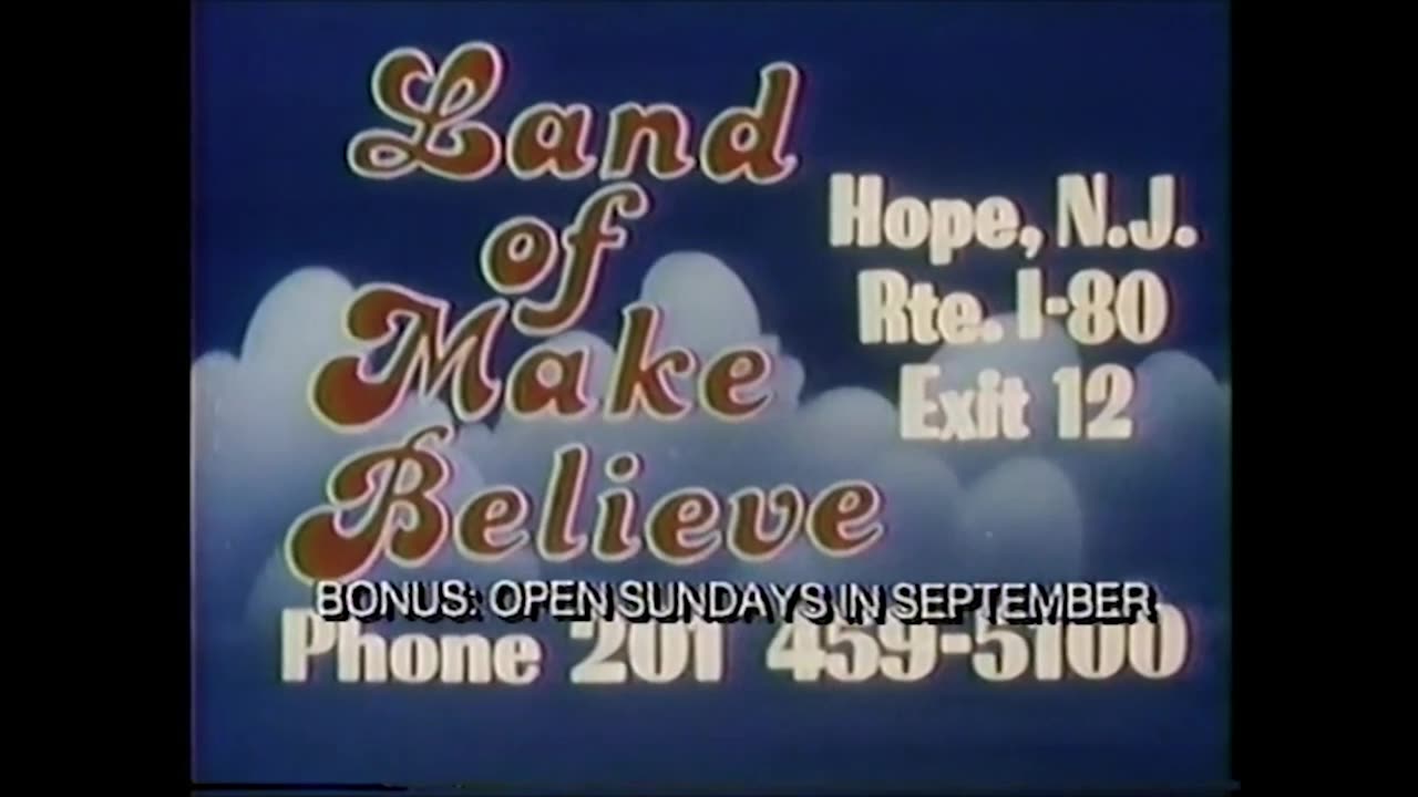 August 26, 1986 - Land of Make Believe in Hope, New Jersey