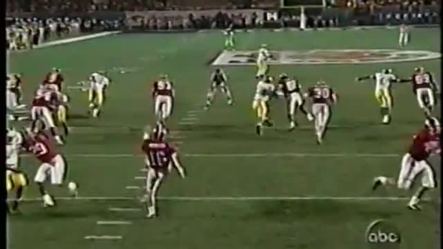 L'orange Bowl de l'an 2000 Michigan vs Alabama